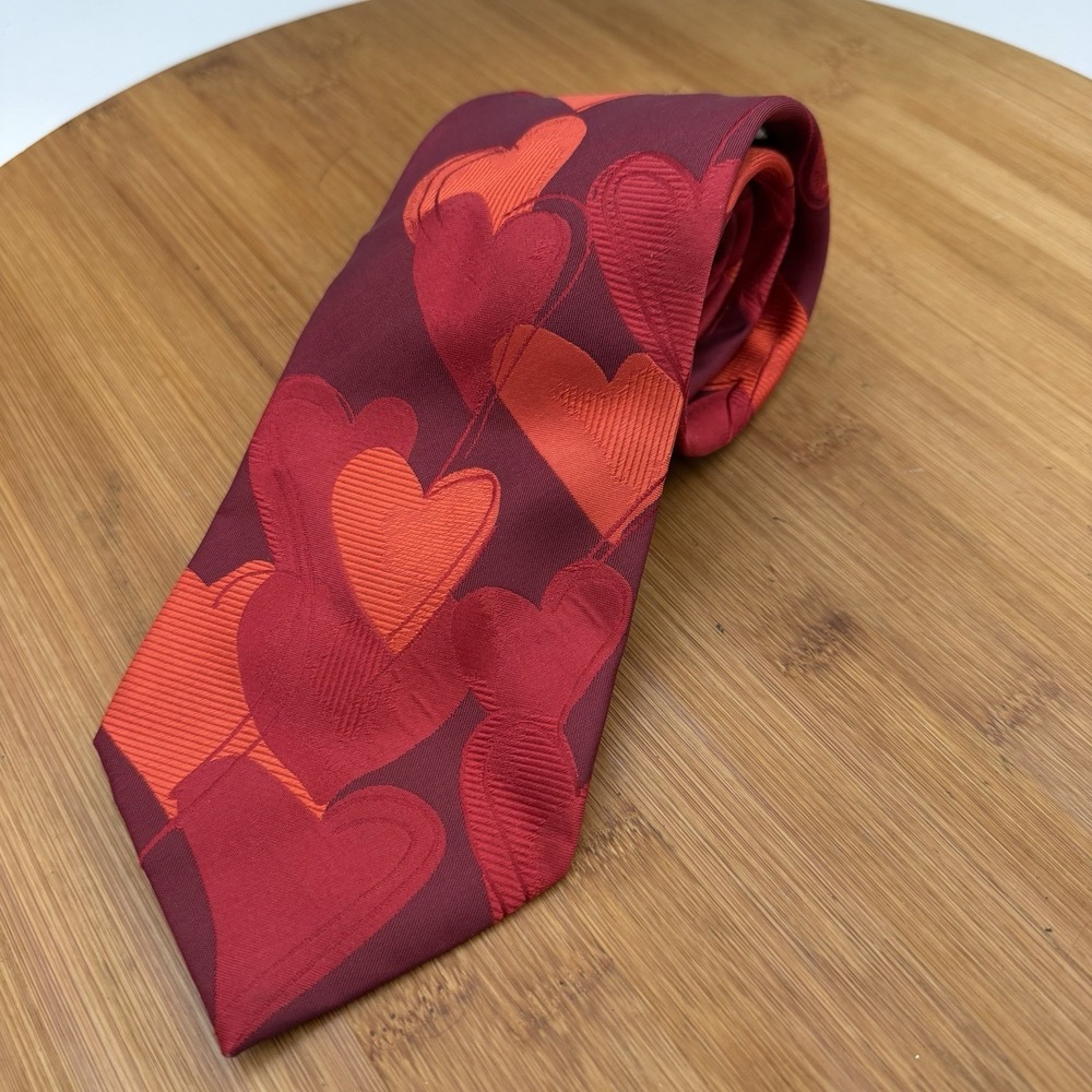 J Garcia Necktie Red Collection Thirty Nine 2004 Exploding Heart Limited Edition